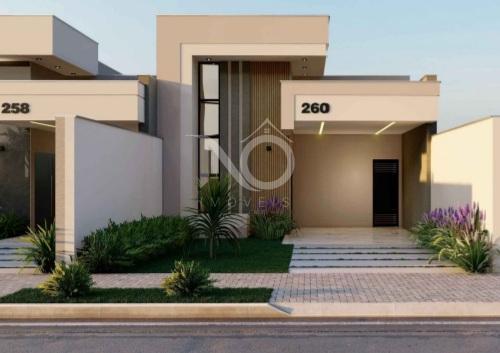 Casa Nova para Venda, em Tr�s Lagoas, bairro Jd das Oliveiras, 3 dormit�rios, 2 banheiros, 1 su�te, 2 vagas